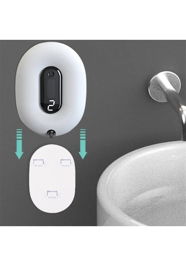 Anjiexun El Sabunu Dağıtıcısı U Şekli Otomatik İndüksiyon Güç Kaynağı Modu Beyaz