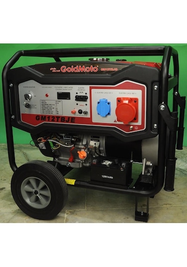 Goldmoto GM12BJ Monofaze 12 Kva Benzinli Jeneratör