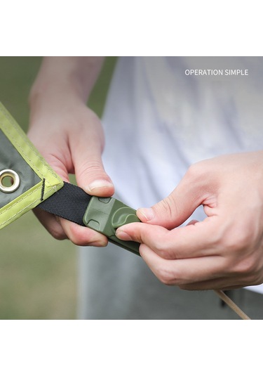 Tenfowee Kırmızı Nilon Kamp Çadır Klipsi - 5 Adet, Feneri/perdeyi Sabitler, Açık Hava, Rüzgarlı Koşullar İçin Kırmızı