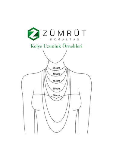 Zümrüt Doğal Taş Ametist Kırık Taş Model Doğal Taş Kolye