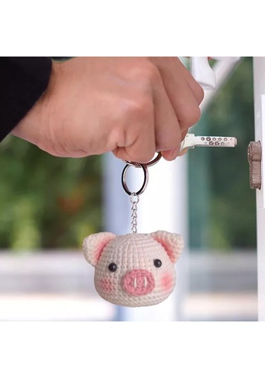 Dolıty El Sanatları Dıy Bebek Tığ Kiti Süsler Domuzcuk