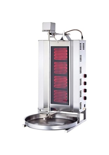 Işıkgaz Elektrikli 3 Radyanlı Üstten Motorlu Döner Ocağı Ed-03