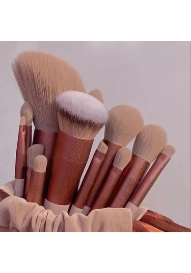 14 Pcs Makyaj Fırça Seti Göz Farı Vakfı Kadın Kozmetik Fırça Göz Farı Allık Gü D102 10pc Yellow Dark Topaz