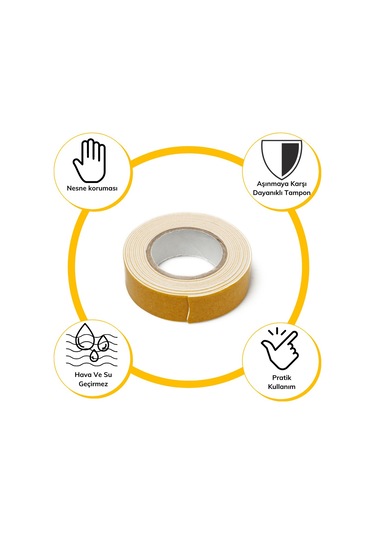 Buffer 1.5 M Çok Amaçlı Tüm Yüzeylerde Kullanıma Uygun Beyaz Çif