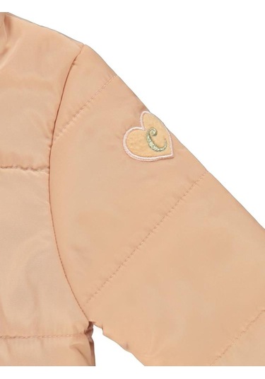 Civil Baby Pelüş Kulaklı 6-18 Ay Mont Açık Somon