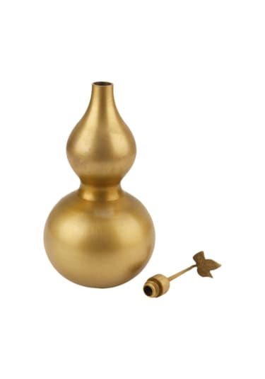 Suntek Hulu Calabash Heykelcik Masa Centerpiece Çin Yeni Yılı Yükseklik 15cm