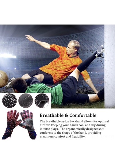 Artfulabode Yetişkinler Ve Siyah Nefes Lateks Kaymaz Kalınlaştırılmış Kalecisi İçin Gençler Futbol Futbol Eldivenleri Eldivenleri Eldivenleri Antrenman Alabilir Rb Siyah