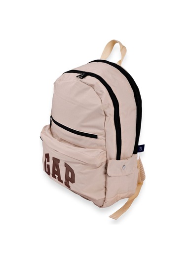 Gap Çift Bölme Sırt Çantası Krem 12851 Krem - Krem