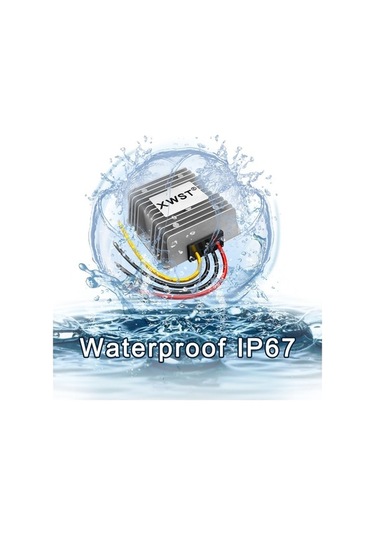 Wondernest Xwst Dc 12/24v - 5v 10a Araç Dönüştürücü Modülü, Alüminyum Kabuk