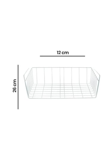 Suntel Dolap İçi Pratik Raf - Beyaz Beyaz