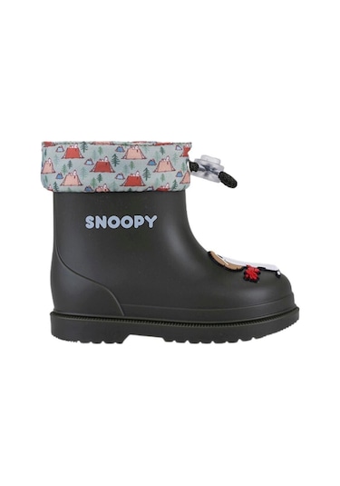 İgor Çocuk Lastikli Bot W10277 Bımbı Snoopy-4553 Gri