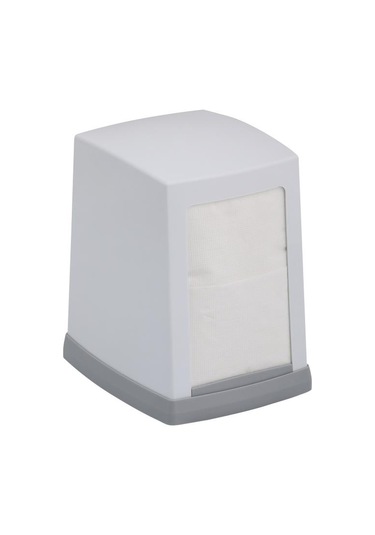 Omnipazar Vialli NP100 Beyaz Masa Üstü Peçete Dispenseri Peçeteli