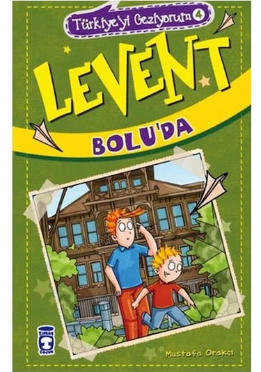 Levent Türkiyeyi Geziyorum 4 Set  - 5 Kitap Takım - Mustafa Orakçı - Timaş Çocuk
