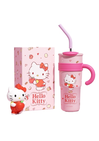 Sanrio Büyük Kapasiteli Termos Bardak-hello Kitty