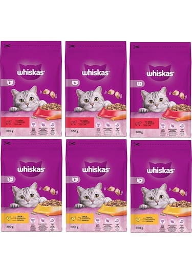 Whiskas İkili Lezzet Başlangıç Paketi 6 Adet