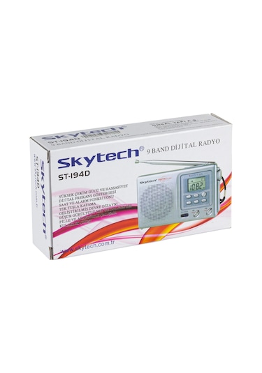 Skytech - St-194d 9 Bant Dijital Fm Radyo