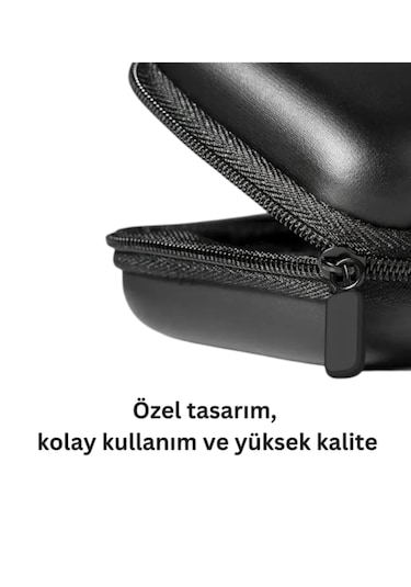 Lüks Depolama Kutusu - Sert Kulaklık Çantası Airpods & Earpods