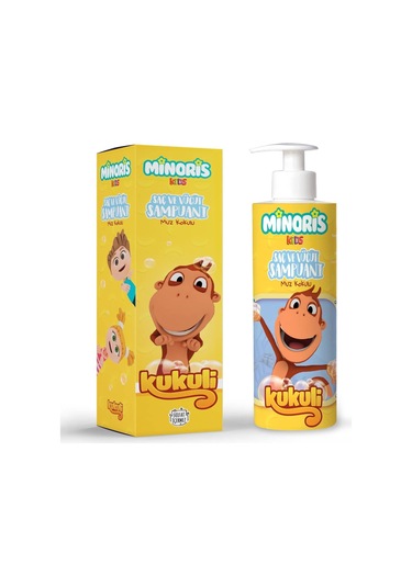 Minoris Kids Kukuli Organik Saç ve Vücut Şampuanı 220ml