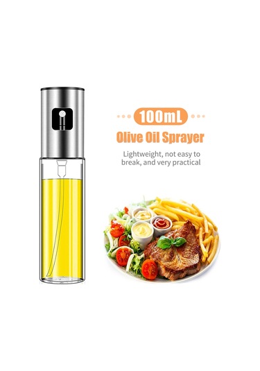 Jeemson Cam Ve 304 Çelik Yağ Spreyi 100ml - Dökme Engellli, Nişanlı, Çok Amaçlı Pişirme, Barbeque, Salata Çok Renkli