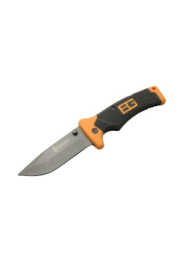 Gerber Bear Grylls 113 Turuncu Kamp Çakı 21cm - Manuel Çok Renkli