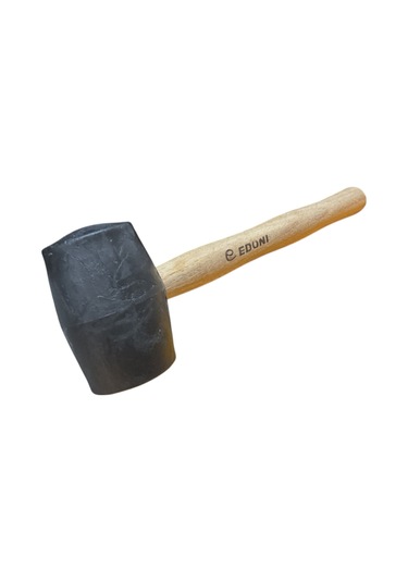 Eltos Ahşap Saplı Lastik Tokmak 60mm Et864