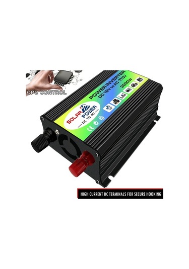 Besthome1 110v 300w Düzeltilmiş Sinüs Dalga Invertör, Taşınabilir Hafif, Kamp Seyahat İçin İdeal