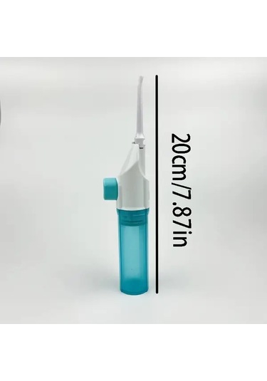Willowhaven Beyaz Taşınabilir Manuel Yüksek Basınçlı Oral Irrigator - Diş Arası Su Diş İpi