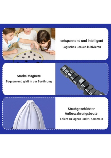 Manyetik Satranç Oyunu Seti, 20 Taş, Aile Oyunu,d