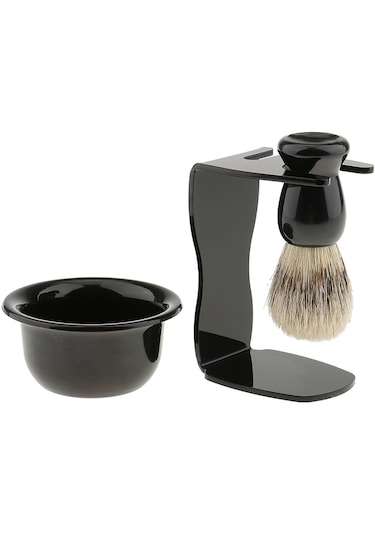 Dolıty Erkek Tıraş Seti Fırçası+akrilik Sehpalık+ Kase