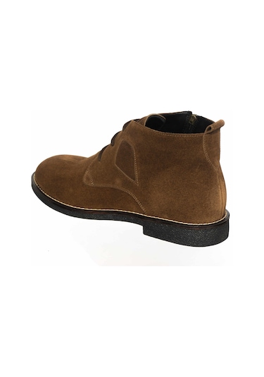 45-46-47-48-49-50 Numara Cs501 Tarçın Dana Süet Üst Kalite Rahat Kalıp Kauçuk Taban Büyük Numara Erkek Vip Bot Tarçın