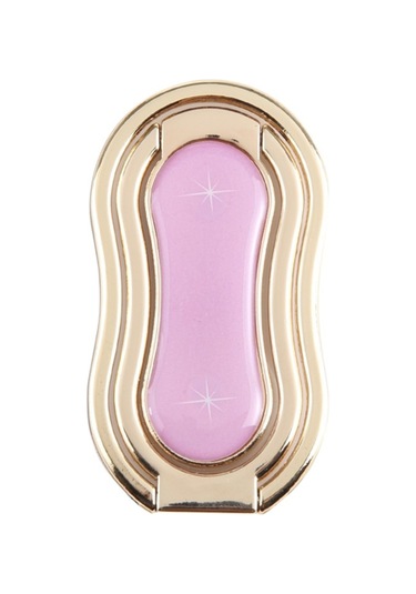 Soulader İphone Uyumlu 16 Serisi İçin Metal Yüzük Tutucu Ve Katlanabilir Telefon Standı - Pembe Renkli Pratik Cep Telefonu Aksesuarı Pembe