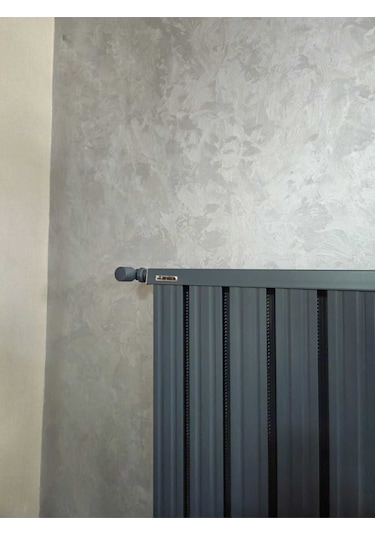 Alüminyum Panel Radyatör Klasik 1500 X 320 Ral 7016 Antrasit Gri