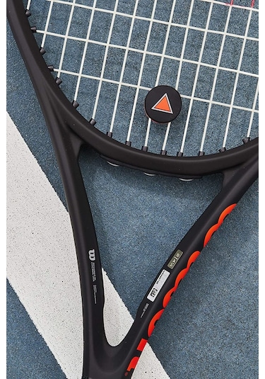Wilson WR8405701001 Pro Feel Clash Tenis Raketi Titreşim Önleyici Kırmızı Siyah