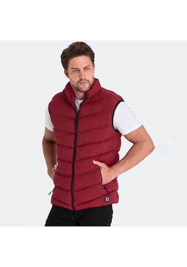 Slazenger HIDRO Erkek Şişme Yelek Bordo Yelek