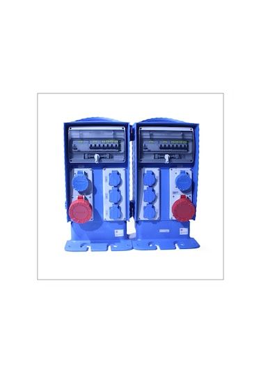 Novsen Ip54 Kombinasyon Panosu 6 Ad. Schuko 16a, 2 Ad. 3x16a, 2 Ad. 5x32a