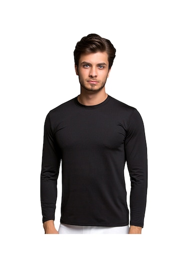 Thermoform Microfiber Uzun Kollu Fanila Siyah (508522221) Siyah