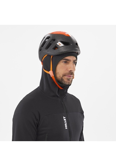 Millet Fusıon Grıd H Erkek Kapşonlu Polar Ceket Tam Fermuarlı Mıv9024 0247 Siyah
