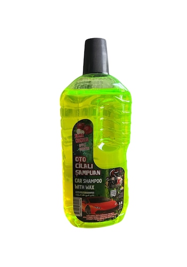 T-rax Oto Cilalı Şampuan Elma Kokulu 1 Litre