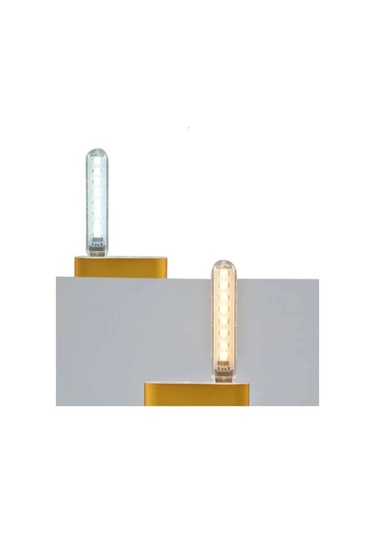 Taşınabilir Mini USB Beyaz LED Lamba 8 Ledli 5730 SMD Kamp Stick