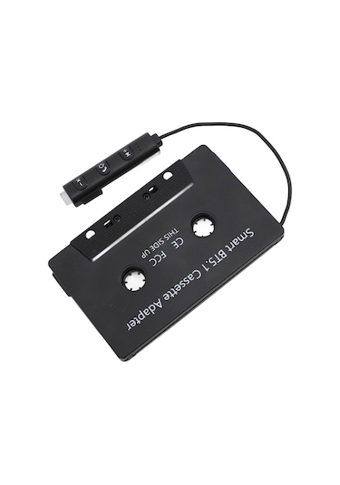 Reedark Arabalar Ve Kamyonlar İçin Bluetooth 5.1 Kaset Alıcısı - Kablosuz Müzik Akışı, Tüm Kaset Çalarlarla Uyumlu, Düşük Pil Hatırlatması