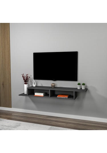 Arnetti Duvara Monte Muson Tv Sehpası Antrasit