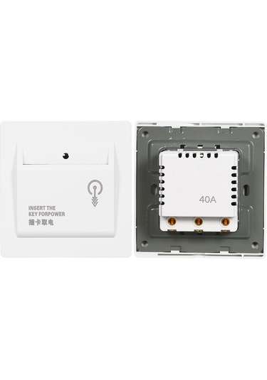 Otel Yüksek Güç 40a Güç Kapalı Enerji Tasarrufu Tasarrufu E21837w