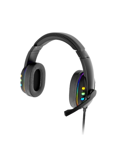 Ruicoo Ak47 Oyun Kulaklığı: Led Aydınlatmalı, Mikrofonlu, Ses Kontrollü, Usb Ve 3.5mm Bağlantı, Siyah