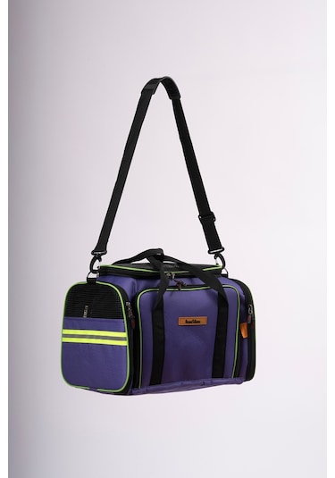 Brave Paws Yıkanabilir Kedi ve Köpek Çantası Hawaii Fileli Kedi Omuz Çantası Model