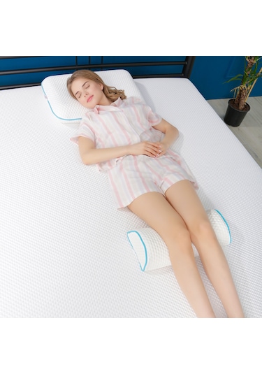 Viscofoam Çok Amaçlı Ortopedik Yastık Horlama Yastığı 42x18x10cm