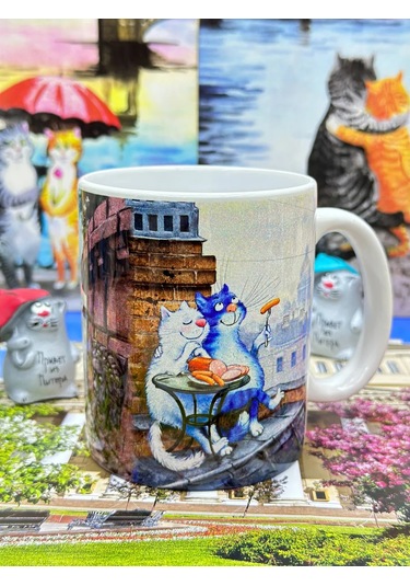 Bjorn Seramik Kupa "koshariki", Pyter 300 Ml 203592204 Beyaz