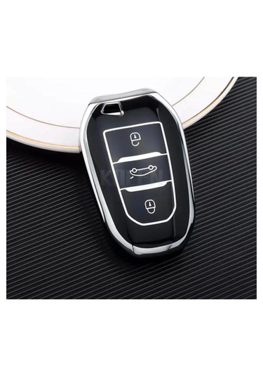 Opel Peugoet Citroen 3008 C5 Aircross Rifter Gt Kasa Anahtar Kılıfı ''sustasız'' Model