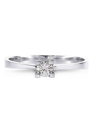 Pırlanta Tektaş Yüzük 0,14 Ct Yzas22043 Altınsepeti