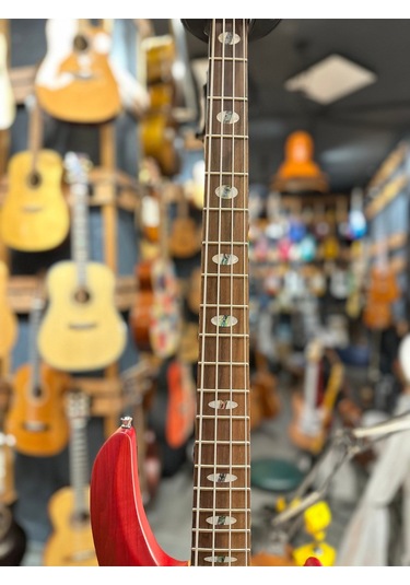B04- Rd 4 Telli Aktif Bass Gitar Kırmızı Renk