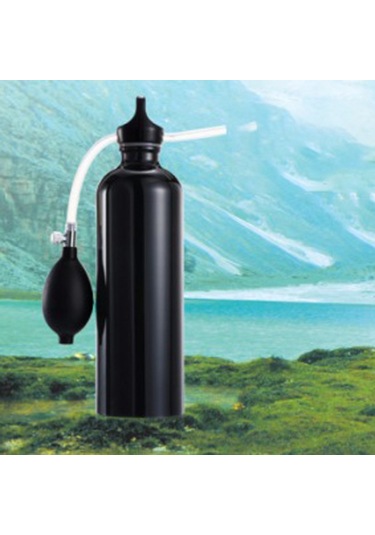 Mufunye Siyah Dışarıda Kullanım Taşınabilir Su Filtresi - Doğal Suyu Temizleyen Kamp, Yürüyüş İçin 5000l Kapasiteli Filtre